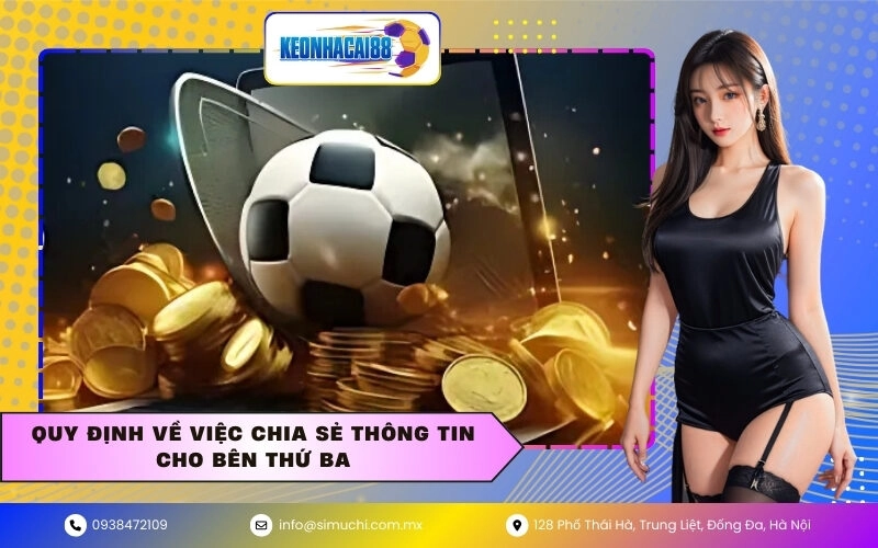 Quy định về việc chia sẻ thông tin cho bên thứ ba